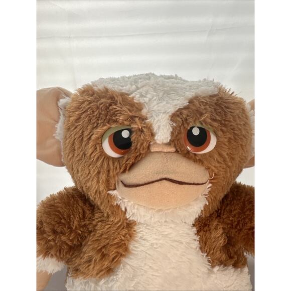 Plush Gizmo Gremlin Brown White 2019 Toy Factory Movie Stuffed Animal 11" - Picture 2 of 7